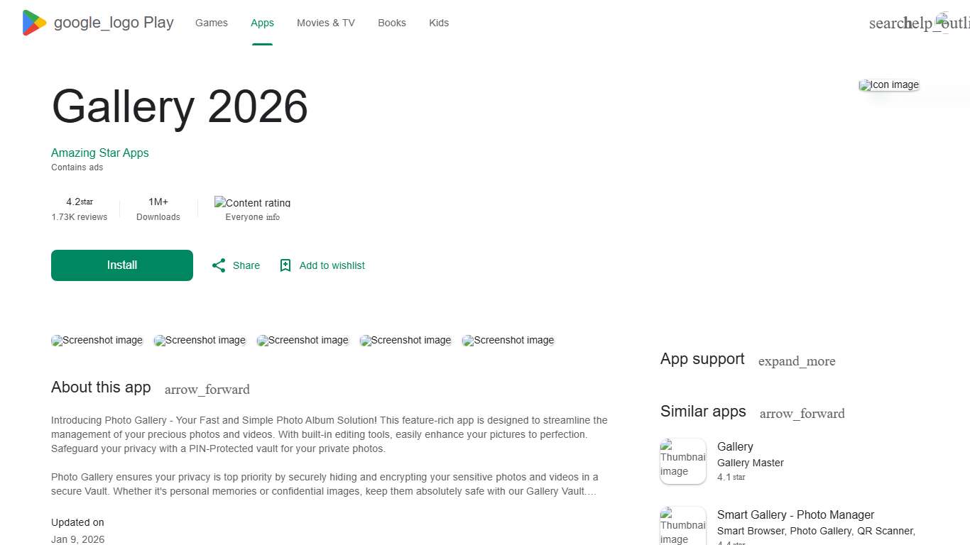 Gallery 2026 - Apps on Google Play